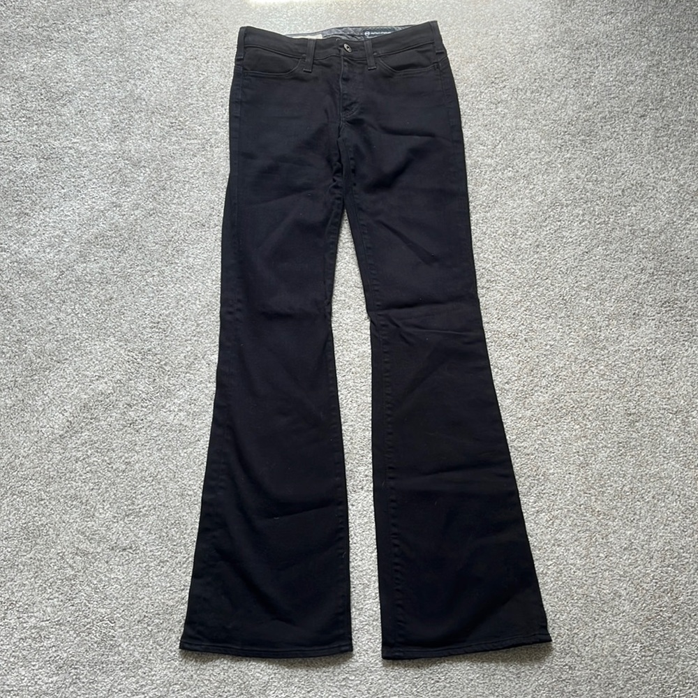 Black Flare Jeans Adriano Goldschmied